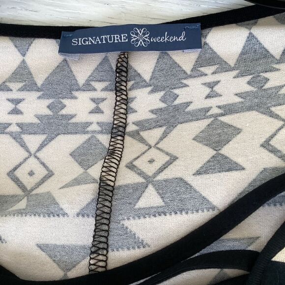 Signature Weekend tunic top size 1X. 0210 - Picture 9 of 9